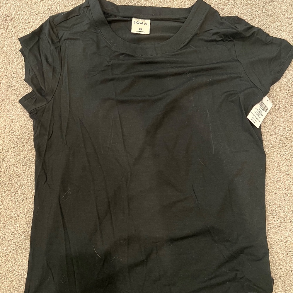 Soma Intimates Black Shirt